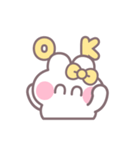 ハローうしゃぎ！！ 黄色（個別スタンプ：1）