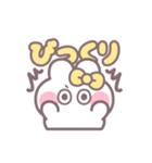 ハローうしゃぎ！！ 黄色（個別スタンプ：16）