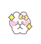 ハローうしゃぎ！！ 黄色（個別スタンプ：26）