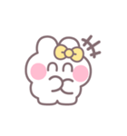 ハローうしゃぎ！！ 黄色（個別スタンプ：27）