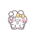 ハローうしゃぎ！！ 黄色（個別スタンプ：31）