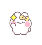 ハローうしゃぎ！！ 黄色（個別スタンプ：32）