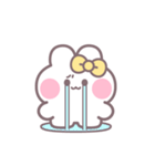 ハローうしゃぎ！！ 黄色（個別スタンプ：34）