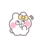 ハローうしゃぎ！！ 黄色（個別スタンプ：38）