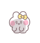 ハローうしゃぎ！！ 黄色（個別スタンプ：40）