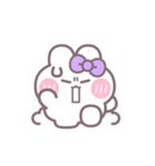 ハローうしゃぎ！！ 紫色（個別スタンプ：29）