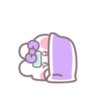 ハローうしゃぎ！！ 紫色（個別スタンプ：36）