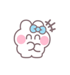 ハローうしゃぎ！！ 水色（個別スタンプ：27）