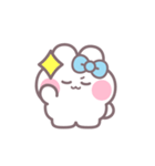 ハローうしゃぎ！！ 水色（個別スタンプ：32）