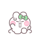 ハローうしゃぎ！！ 緑色（個別スタンプ：29）