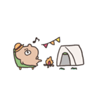 biepo 夏だよ♪クマスン 省スペース（個別スタンプ：17）