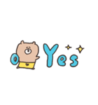 biepo 夏だよ♪クマスン 省スペース（個別スタンプ：35）