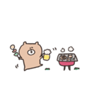biepo 夏だよ♪クマスン 省スペース（個別スタンプ：37）