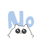あなたを好きな ちびねこ でか文字（個別スタンプ：6）