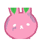 パンダな豆大福とウサギな桜餅(言い訳/返事（個別スタンプ：39）