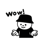 しろいまるいやつ 英語ver.（個別スタンプ：11）