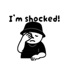 しろいまるいやつ 英語ver.（個別スタンプ：20）