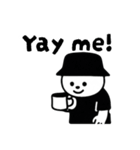しろいまるいやつ 英語ver.（個別スタンプ：36）