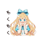 メルヘンアリスの夏めく日々（個別スタンプ：14）