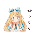 メルヘンアリスの夏めく日々（個別スタンプ：17）