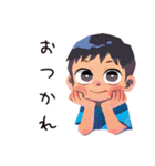 子ども（男の子）の夏★毎日使える（個別スタンプ：8）
