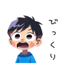 子ども（男の子）の夏★毎日使える（個別スタンプ：34）
