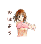 アイス食べたい★ふつうの女の子（個別スタンプ：2）
