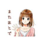 アイス食べたい★ふつうの女の子（個別スタンプ：14）