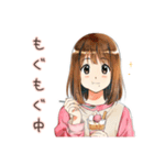 アイス食べたい★ふつうの女の子（個別スタンプ：33）