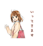 アイス食べたい★ふつうの女の子（個別スタンプ：34）