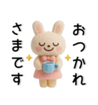 ゆるくてかわいい❤️毎日使えるスタンプ（個別スタンプ：6）