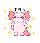 ウーパールーパー「ルパピン」日本語（個別スタンプ：3）
