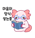 ウーパールーパー「ルパピン」 韓国語（個別スタンプ：12）
