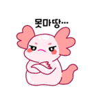 ウーパールーパー「ルパピン」 韓国語（個別スタンプ：18）