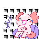 ウーパールーパー「ルパピン」 韓国語（個別スタンプ：19）