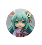 ねずみみ精霊ちゃんカプセルトイ（個別スタンプ：3）