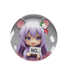 ねずみみ精霊ちゃんカプセルトイ（個別スタンプ：5）