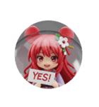 ねずみみ精霊ちゃんカプセルトイ（個別スタンプ：6）