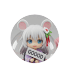ねずみみ精霊ちゃんカプセルトイ（個別スタンプ：8）