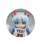 おにおに精霊ちゃんカプセルトイ（個別スタンプ：3）