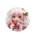 りんごアップル精霊ちゃんカプセルトイ（個別スタンプ：4）