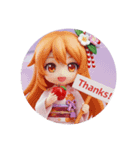 りんごアップル精霊ちゃんカプセルトイ（個別スタンプ：6）