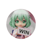 ショートヘア精霊ちゃんカプセルトイ（個別スタンプ：1）