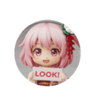 ショートヘア精霊ちゃんカプセルトイ（個別スタンプ：5）