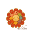 色からえらぶ花ぽよちゃん①（PCCS）（個別スタンプ：3）