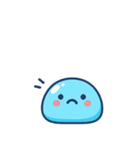 ぷにっとスライムのゆるっと感情表現（個別スタンプ：3）