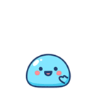 ぷにっとスライムのゆるっと感情表現（個別スタンプ：5）