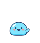 ぷにっとスライムのゆるっと感情表現（個別スタンプ：7）