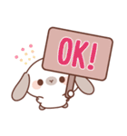 飛び出す♪垂れうさミミちゃんスタンプ（個別スタンプ：9）