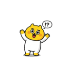 アキのクマ吉くん（個別スタンプ：4）